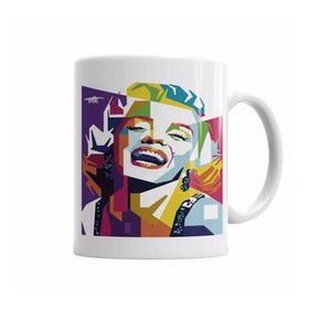 Baskı Dükkanı KB2569 Marilyn Monroe Porselen Kupa Bardak