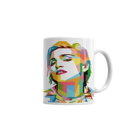 Baskı Dükkanı KB2571 Madonna Circle Porselen Kupa Bardak