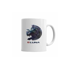 Baskı Dükkanı KB2574 Luna Dota 2 Porselen Kupa Bardak