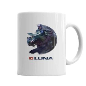 Baskı Dükkanı KB2575 Luna Dota 2 Porselen Kupa Bardak