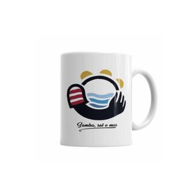 Baskı Dükkanı KB2608 Samba Sol E Mar Porselen Kupa Bardak