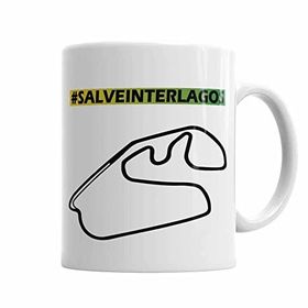 Baskı Dükkanı KB2609 Salve Interlagos Porselen Kupa Bardak