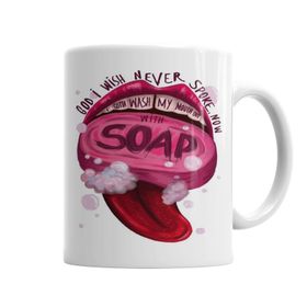 Baskı Dükkanı KB2612 Soap Porselen Kupa Bardak