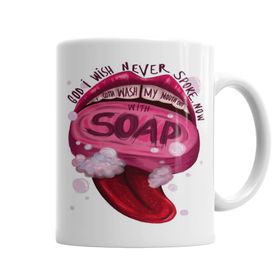 Baskı Dükkanı KB2612 Soap Porselen Kupa Bardak