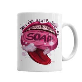 Baskı Dükkanı KB2612 Soap Porselen Kupa Bardak