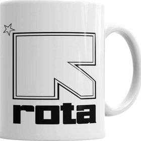 Baskı Dükkanı KB2616 Rota Porselen Kupa Bardak