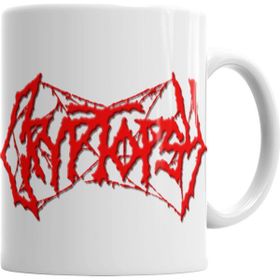 Baskı Dükkanı KB263 Cryptopsy Logo Suffocation Quo Vadis Dying Kupa Bardak