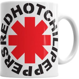Baskı Dükkanı KB2633 Red Hot Chili Peppers Rhcp Porselen Kupa Bardak