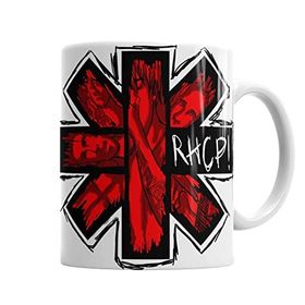 Baskı Dükkanı KB2633 Red Hot Chili Peppers Rhcp Porselen Kupa Bardak
