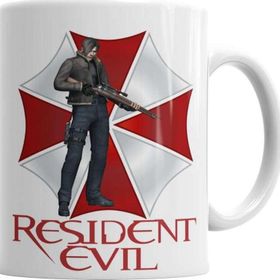 Baskı Dükkanı KB2637 Resident Evil 1 Porselen Kupa Bardak