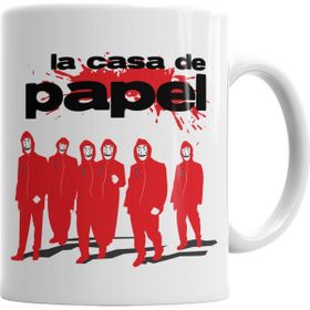 Baskı Dükkanı KB2638 Reservoir De Papel Kan Porselen Kupa Bardak