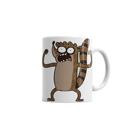 Baskı Dükkanı KB2642 Regular Show Rickboy Porselen Kupa Bardak