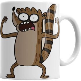 Baskı Dükkanı KB2642 Regular Show Rickboy Porselen Kupa Bardak