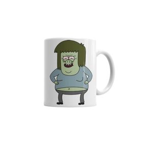 Baskı Dükkanı KB2643 Regular Show Muscleman Porselen Kupa Bardak