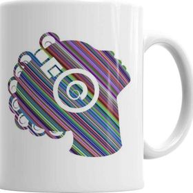Baskı Dükkanı KB2647 Rainbow Porselen Kupa Bardak