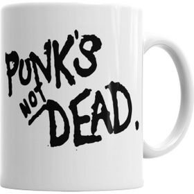 Baskı Dükkanı KB2655 Punks Not Dead Porselen Kupa Bardak