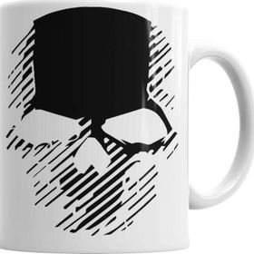 Baskı Dükkanı KB2656 Punisher Skull Porselen Kupa Bardak
