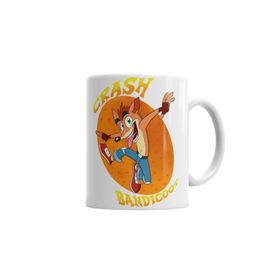 Baskı Dükkanı KB267 Crash Bandicoot Naughty Dog Porselen Kupa Bardak