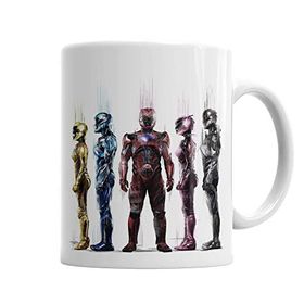 Baskı Dükkanı KB2670 Power Rangers Porselen Kupa Bardak