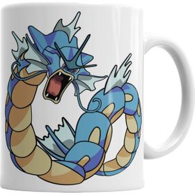 Baskı Dükkanı KB2680 Pokemon Gyarados Porselen Kupa Bardak
