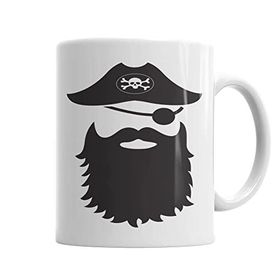 Baskı Dükkanı KB2686 Piratanerd Porselen Kupa Bardak