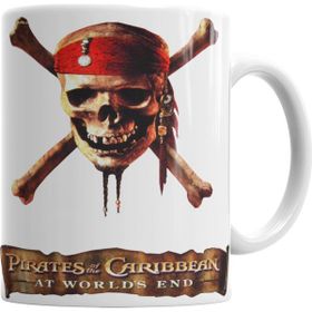 Baskı Dükkanı KB2688 Pirates Of The Caribbean Porselen Kupa Bardak
