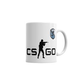 Baskı Dükkanı KB269 Cs Go Counter Strike Uniform Porselen Kupa Bardak