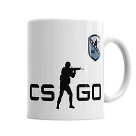 Baskı Dükkanı KB269 Cs Go Counter Strike Uniform Porselen Kupa Bardak