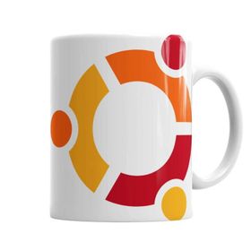 Baskı Dükkanı KB2706 Ubuntu Porselen Kupa Bardak