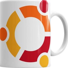 Baskı Dükkanı KB2706 Ubuntu Porselen Kupa Bardak