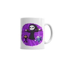 Baskı Dükkanı KB2713 Toddyn Ile Bendy Sans Puppet Roxa Porselen Kupa Bardak