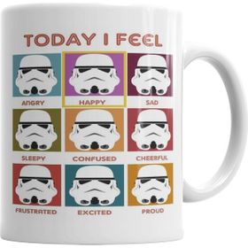 Baskı Dükkanı KB2714 Today I Feel Trooper Star Wars Porselen Kupa Bardak
