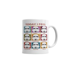 Baskı Dükkanı KB2714 Today I Feel Trooper Star Wars Porselen Kupa Bardak
