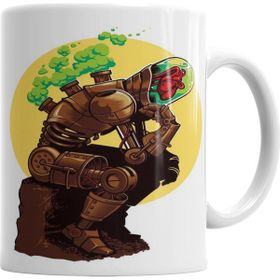 Baskı Dükkanı KB2721 Thinker Porselen Kupa Bardak