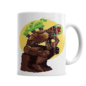 Baskı Dükkanı KB2721 Thinker Porselen Kupa Bardak
