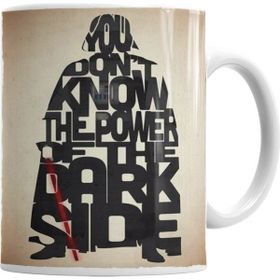 Baskı Dükkanı KB2728 The Power Of The Dark Side Porselen Kupa Bardak