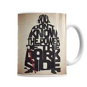 Baskı Dükkanı KB2728 The Power Of The Dark Side Porselen Kupa Bardak