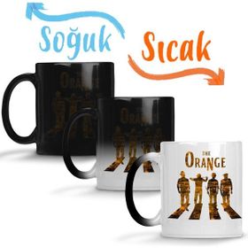 Baskı Dükkanı KB2729 The Orange Porselen Kupa Bardak