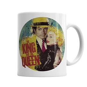 Baskı Dükkanı KB2735 The King Ve The Queen Porselen Kupa Bardak