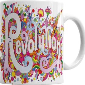 Baskı Dükkanı KB2743 The Beatles Revolution Porselen Kupa Bardak