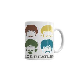 Baskı Dükkanı KB2744 The Beatles Los Beatles Porselen Kupa Bardak