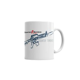 Baskı Dükkanı KB275 Cs Go Counter Strike Counter Terrorist Porselen Kupa Bardak
