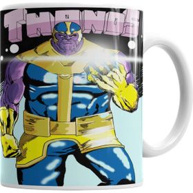 Baskı Dükkanı KB2753 Thanos Vingadores Guerra Infinita Porselen Kupa Bardak