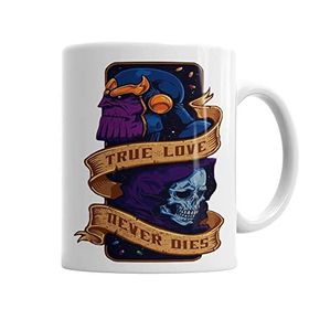 Baskı Dükkanı KB2754 Thanos O Amante Da Morte Porselen Kupa Bardak