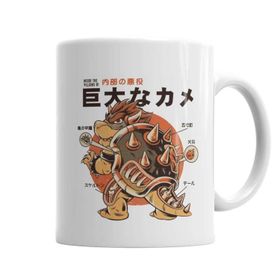 Baskı Dükkanı KB2766 Super Mario Coopa Porselen Kupa Bardak