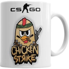Baskı Dükkanı KB277 Counter Strike Global Offensive Cs Go Chiken Strike Kupa Bardak