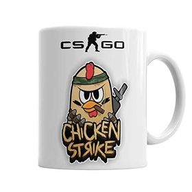 Baskı Dükkanı KB277 Counter Strike Global Offensive Cs Go Chiken Strike Kupa Bardak