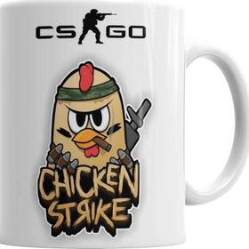 Baskı Dükkanı KB277 Counter Strike Global Offensive Cs Go Chiken Strike Kupa Bardak