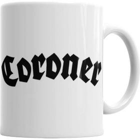 Baskı Dükkanı KB278 Coroner Voivod Kreator Toxik Mekong Delta Porselen Kupa Bardak