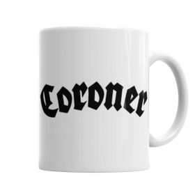 Baskı Dükkanı KB278 Coroner Voivod Kreator Toxik Mekong Delta Porselen Kupa Bardak